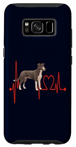 Hülle für Galaxy S8 McNab Dog Heartbeat Lustiges EKG-Gerät für Hundeliebhaber und Besitzer von Funny Dog Mom/Dad Gift McNab Dog EKG Shirt