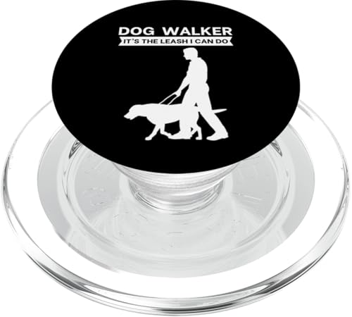 Cooles Hunde-Walker-Design für Männer und Frauen, Haustier-Walker PopSockets PopGrip für MagSafe von Funny Dog Walker Gift Dog Walking