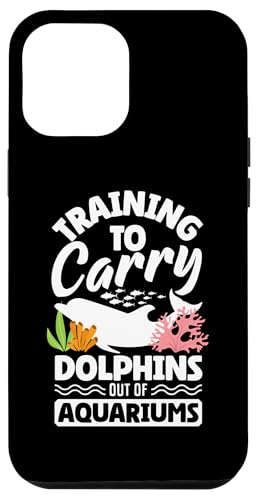 Hülle für iPhone 15 Pro Max Training zum Tragen von Delfinen aus Aquarien von Funny Dolphins Dolphin Lover Apparel & Gifts