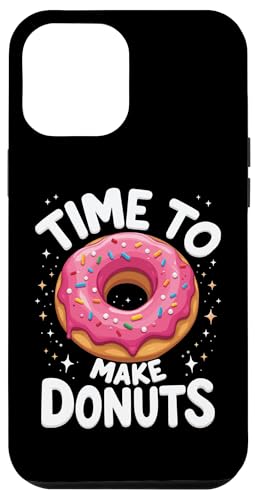 Hülle für iPhone 12 Pro Max Donut Lustiger Donut Gebratener Teig Süßer Snack Dessert von Funny Donut Lover Apparel & Shirts Men Women Kids