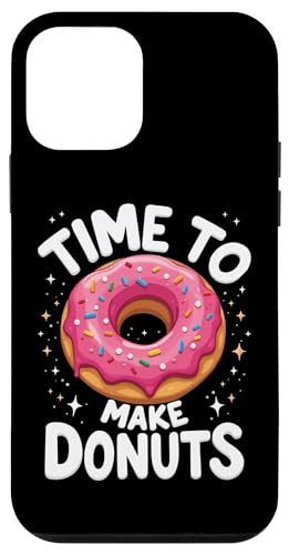 Hülle für iPhone 12 mini Donut Lustiger Donut Gebratener Teig Süßer Snack Dessert von Funny Donut Lover Apparel & Shirts Men Women Kids