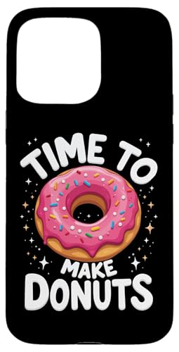 Hülle für iPhone 15 Pro Max Donut Lustiger Donut Gebratener Teig Süßer Snack Dessert von Funny Donut Lover Apparel & Shirts Men Women Kids