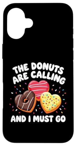 Hülle für iPhone 16 Plus Donut Lustiger Donut Gebratener Teig Süßer Snack Dessert von Funny Donut Lover Apparel & Shirts Men Women Kids