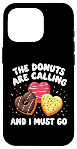 Hülle für iPhone 16 Pro Donut Lustiger Donut Gebratener Teig Süßer Snack Dessert von Funny Donut Lover Apparel & Shirts Men Women Kids