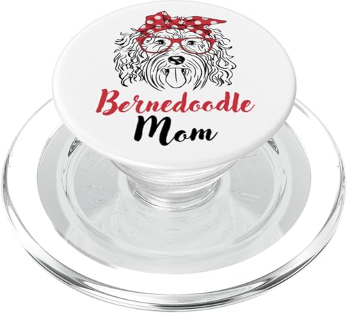 Cute Mom Bernedoodle Mama Dog Lover PopSockets PopGrip für MagSafe von Funny Dood Pet Doodle Breed Gifts Shirts & Hoodies