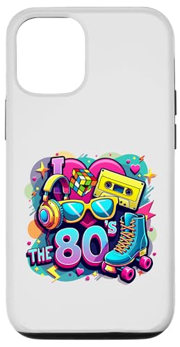 Hülle für iPhone 12/12 Pro I Love The 80ers T-Shirt für Herren und Damen, Vintage-Partykostüm der 80er von Funny Eighties 80s Costume Party I Love The 80's