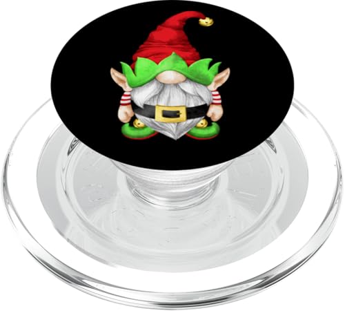 Funny Xmas Grandpa Graphic For Men And Dad Christmas Gnome PopSockets PopGrip für MagSafe von Funny Family Christmas Gnome Gifts By MiGiLaMo