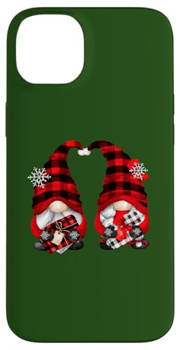 Hülle für iPhone 14 Plus Cute Xmas Mom And Dad Couple For Women Men Christmas Gnome von Funny Family Christmas Gnome Gifts By MiGiLaMo