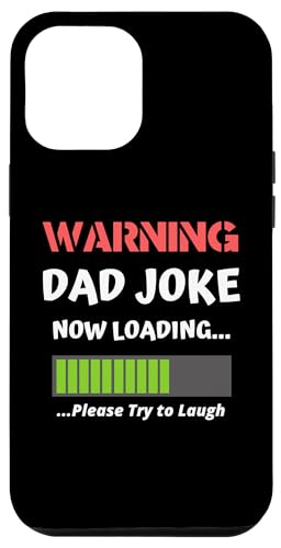 Hülle für iPhone 14 Plus Warning Dad Joke wird jetzt geladen, bitte versuche lustig zu lachen von Funny Father Fashions