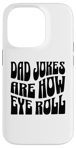 Hülle für iPhone 14 Pro Dad Jokes are How I Roll – Vatertag – Väter lustige Wortspiele von Funny Father Fashions