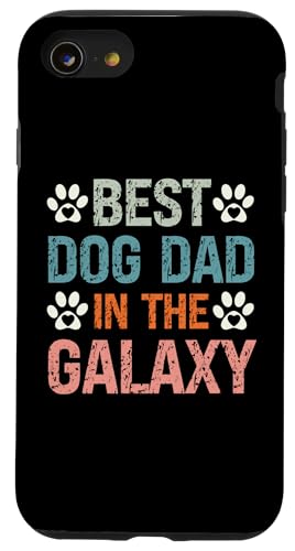 Hülle für iPhone SE (2020) / 7 / 8 Bester Hundevater der Galaxis - Vatertag - Dog Loving Dad von Funny Father Fashions