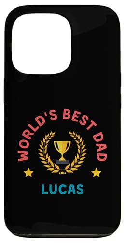 Hülle für iPhone 13 Pro Lucas World's Best Dad Vatertag Geburtstag Feier von Funny Father's Day Personalized Designs