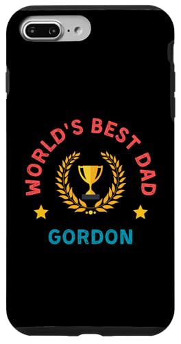 Hülle für iPhone 7 Plus/8 Plus Gordon World's Best Dad Vatertag Geburtstag Feier von Funny Father's Day Personalized Designs