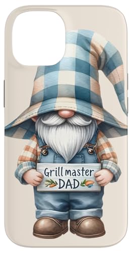 Hülle für iPhone 14 Grillmaster Dad Gnome Graphic For Grandpa Life Fathers Day von Funny Fathers Day Gnome Themed Gifts For Dad