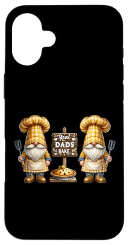 Hülle für iPhone 16 Plus Funny Dad Saying For Men And Grandpa Gnome Who Loves Baking von Funny Fathers Day Gnome Themed Gifts For Dad