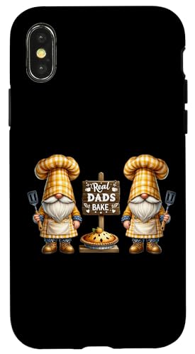 Hülle für iPhone X/XS Funny Dad Saying For Men And Grandpa Gnome Who Loves Baking von Funny Fathers Day Gnome Themed Gifts For Dad