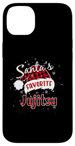 Hülle für iPhone 14 Plus Lustiges Jujitsu-Weihnachtsplaid vom Weihnachtsmann Buffalo Xmas von Funny Favorite Christmas Matching Pajama Tee