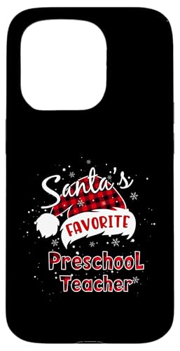 Hülle für iPhone 15 Pro Lustiger Weihnachtspyjama für Vorschullehrer des Weihnachtsmanns von Funny Favorite Christmas Matching Pajama Tee