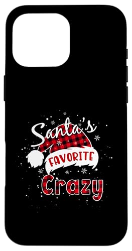 Hülle für iPhone 16 Pro Max Lustiges verrücktes Weihnachtsplaid Buffalo Xmas von Funny Favorite Christmas Matching Pajama Tee