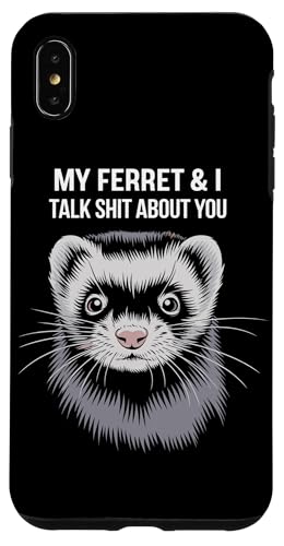 Frettchen Mama Hülle für iPhone XS Max von Funny Ferret Gifts for Women and Ferret Lovers