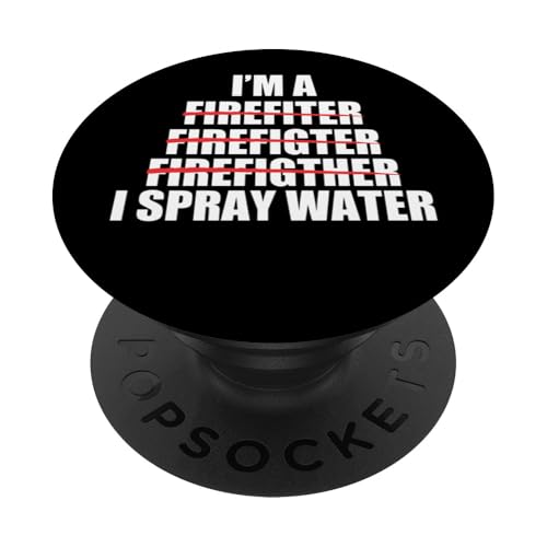 Feuerwehrmann Kunst für Männer Frauen Erwachsene Gag Feuerwehrmann Feuerwehrmann PopSockets Klebender PopGrip von Funny Firefighter Gifts Fireman