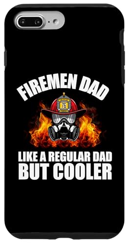 Hülle für iPhone 7 Plus/8 Plus Kunst für Männer, Vater, Feuerwehr, Feuerwehr, Feuerwehrmann von Funny Firefighter Gifts Fireman