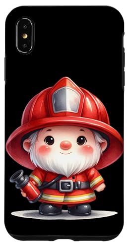 Funny Firefighter Gnome For Kids Boys Who Love Firefighters Hülle für iPhone XS Max von Funny Fireman Gifts For Firefighters Gnome Lovers