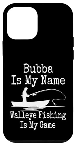 Hülle für iPhone 12 mini Lustig Bubba ist mein Name Zanderfischerei ist mein Spiel Fischhumor von Funny Fishing Gifts