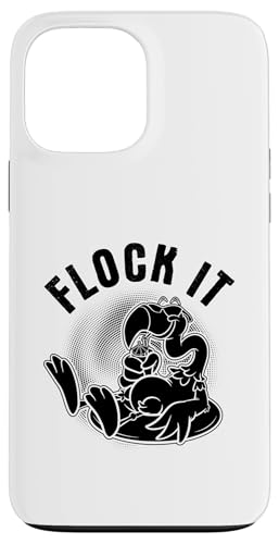 Hülle für iPhone 13 Pro Max Lustiger Flamingo Flock it - Lustiger Flamingo von Funny Flamingo Quotes