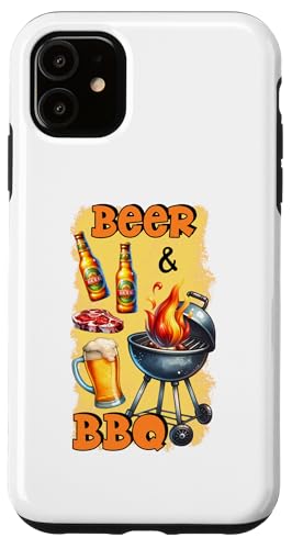 Hülle für iPhone 11 Bier & BBQ Grillen Bier Lustig Grill Spruch von Funny Fun Gift Ideas