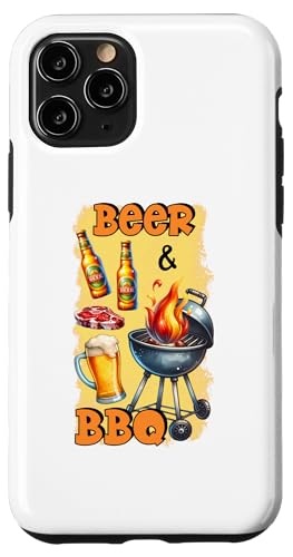 Hülle für iPhone 11 Pro Bier & BBQ Grillen Bier Lustig Grill Spruch von Funny Fun Gift Ideas