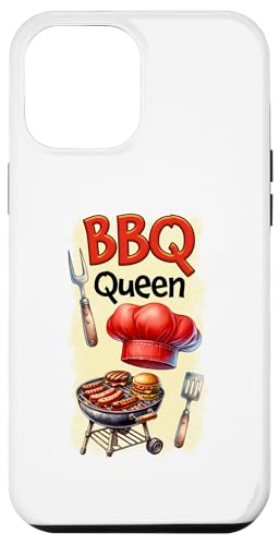 Hülle für iPhone 12 Pro Max BBQ Queen Grillmeisterin Grill Lustiger Grill von Funny Fun Gift Ideas