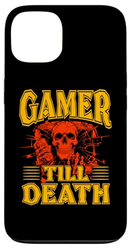 Hülle für iPhone 13 Lustiger Gamer bis zum Tod Skelett Hand Anatomie Humor von Funny Gamer Retro Console Humor Tee