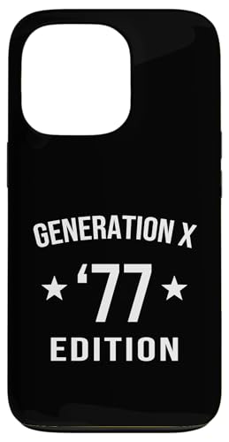 Generation X 77 Ausgabe Lustiger Sarkastischer 60er und 70er Jahre Gen X 1977 Hülle für iPhone 13 Pro von Funny Gen X Stay Feral T Shirt Generation Tee