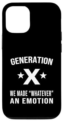 Wir haben was auch immer eine Emotionsgeneration X sarkastisch gemacht Hülle für iPhone 12/12 Pro von Funny Gen X Stay Feral T Shirt Generation Tee