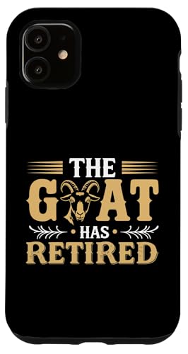 Hülle für iPhone 11 Ziegenkunst Männer Frauen Kinder Jungen Mädchen Ziegen Tier Bauer Ziege von Funny Goat Gift Goat Lover Clothing Men Women Kids