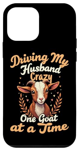 Hülle für iPhone 12 mini Ziegenkunst Männer Frauen Kinder Jungen Mädchen Ziegen Tier Bauer Ziege von Funny Goat Gift Goat Lover Clothing Men Women Kids