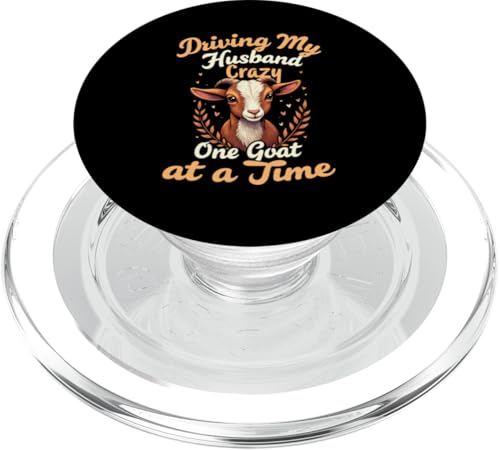 Ziegenkunst Männer Frauen Kinder Jungen Mädchen Ziegen Tier Bauer Ziege PopSockets PopGrip für MagSafe von Funny Goat Gift Goat Lover Clothing Men Women Kids