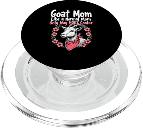 Ziegenkunst Männer Frauen Kinder Jungen Mädchen Ziegen Tier Bauer Ziege PopSockets PopGrip für MagSafe von Funny Goat Gift Goat Lover Clothing Men Women Kids