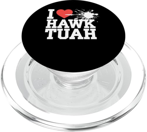 Hawik Tuah Fan Geschenk Herz Hawik Tuah Schießsport PopSockets PopGrip für MagSafe von Funny Graphic Tees For Women and Men