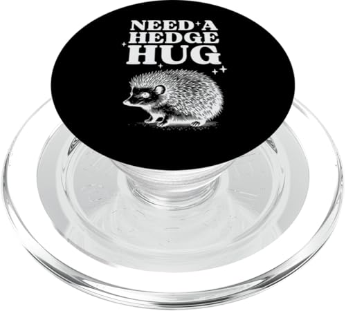 Igel-Umarmung, niedliches Waldtier-Umarmungsdesign PopSockets PopGrip für MagSafe von Funny Graphic Tees For Women and Men