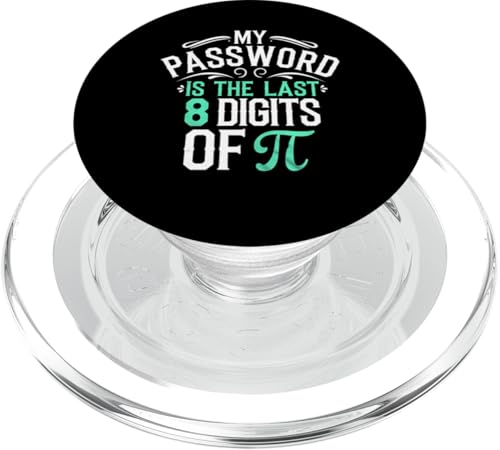 Pi Day Passwort Funny Math Teacher Student Gift Pi Day 2024 PopSockets PopGrip für MagSafe von Funny Graphic Tees For Women and Men