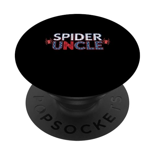 Spinne Onkel Halloween Kostüm Party Trick PopSockets Klebender PopGrip Spinne Onkel Halloween Kostüm Party Trick PopSockets Klebender PopGrip von Funny Graphic Tees Women Men Kids
