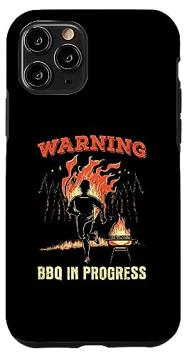 Warning BBQ In Progress - Lustiger Grill-Experte Hülle für iPhone 11 Pro von Funny Grill Gifts For Wannabe Barbecue Experts