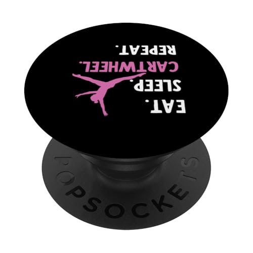 Coole Gymnastik für Frauen Mädchen Turner Handstand Tumbling PopSockets Klebender PopGrip von Funny Gymnastics Gift Gymnast Sport Apparel