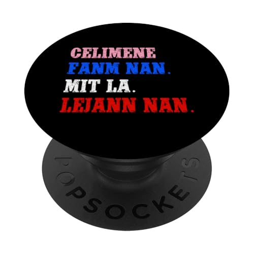 Funny Haitian First Name Design - Celimene PopSockets mit austauschbarem PopGrip von Funny Haitian First Name Designs for Women