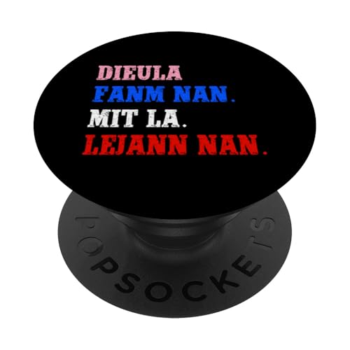 Funny Haitian First Name Design - Dieula PopSockets mit austauschbarem PopGrip von Funny Haitian First Name Designs for Women