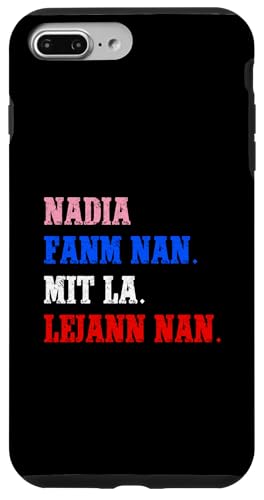 Hülle für iPhone 7 Plus/8 Plus Funny Haitian First Name Design - Nadia von Funny Haitian First Name Designs for Women