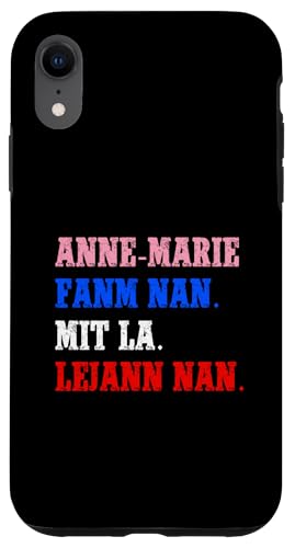 Hülle für iPhone XR Funny Haitian First Name Design - Anne-Marie von Funny Haitian First Name Designs for Women