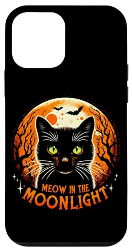 Hülle für iPhone 12 mini Halloween-Liebhaber von Black Cat Lover Miau im Mond von Funny Halloween Costume Boys Girls Men Women Tees